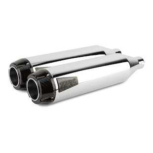 Two Brothers Racing, Two Brothers Comp-S Slip-On Mufflers For Harley Softail Heritage Classic FLSTC/I 2006–2017